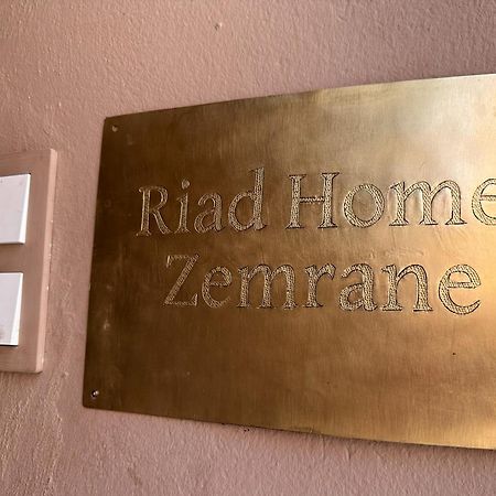 מרקש Riad Home Zemrane מראה חיצוני תמונה